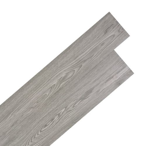 Planche de plancher PVC autoadhésif 5,21 m² 2 mm Gris foncé - Photo n°2; ?>