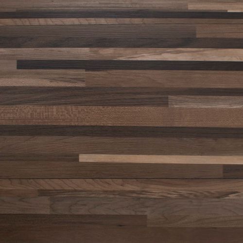 Planche de plancher PVC autoadhésif 5,21 m² 2 mm Marron rayé - Photo n°3; ?>