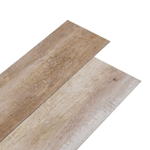 Planche de plancher PVC autoadhésif 5,21m² 2mm Délavage de bois - Photo n°2; ?>