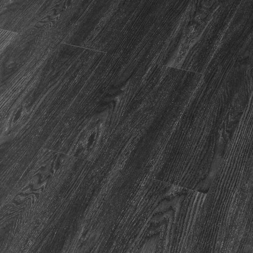 Plancher à enclenchement 3,51 m² 4 mm PVC Chêne Anthracite - Photo n°3; ?>