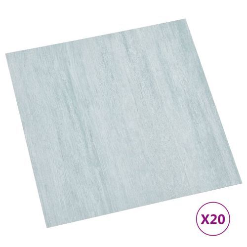 Planches de plancher autoadhésives 20 pcs PVC 1,86 m² Vert - Photo n°2; ?>