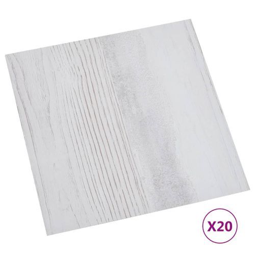 Planches de plancher autoadhésives 20 pcs PVC 1,86m² Gris clair 2 - Photo n°2; ?>