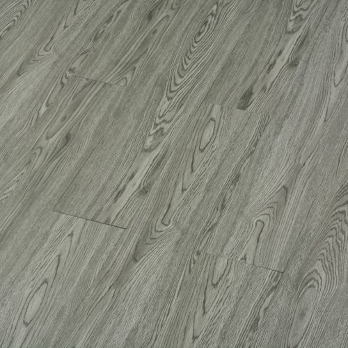 Planches de plancher autoadhésives 4,46 m² 3 mm PVC Gris - Photo n°3; ?>