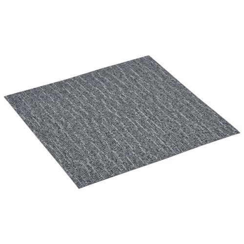 Planches de plancher autoadhésives 5,11 m² PVC Gris - Photo n°3; ?>