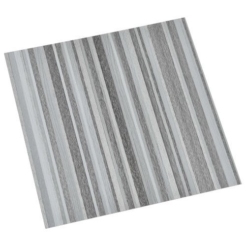 Planches de plancher autoadhésives 55 pcs PVC 5,11m² Gris clair 2 - Photo n°3; ?>