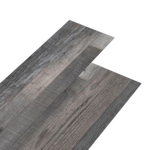 Planches de plancher PVC 4,46 m² 3 mm Bois industriel - Photo n°2; ?>