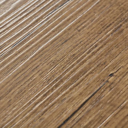 Planches de plancher PVC 4,46 m² 3 mm Marron noyer - Photo n°3; ?>