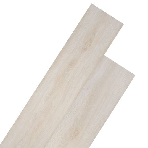 Planches de plancher PVC autoadhésif 2,51 m² 2 mm Blanc chêne - Photo n°2; ?>