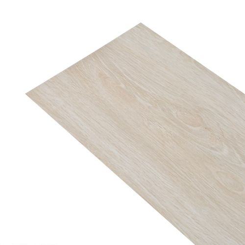 Planches de plancher PVC autoadhésif 2,51 m² 2 mm Blanc chêne - Photo n°3; ?>