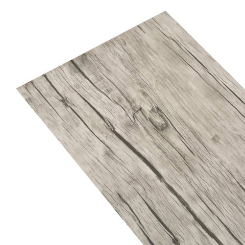 Planches de plancher PVC autoadhésif 2,51 m² 2 mm Chêne délavé - Photo n°3; ?>