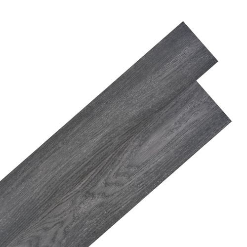 Planches de plancher PVC autoadhésif 2,51 m² 2 mm Noir et blanc - Photo n°2; ?>