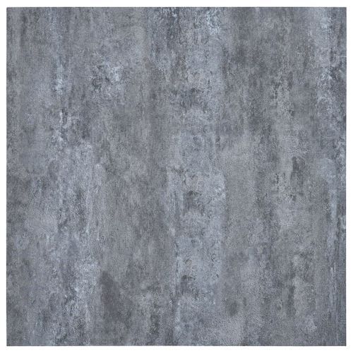 Planches plancher autoadhésives 20 pcs PVC 1,86 m² Marbre gris - Photo n°3; ?>