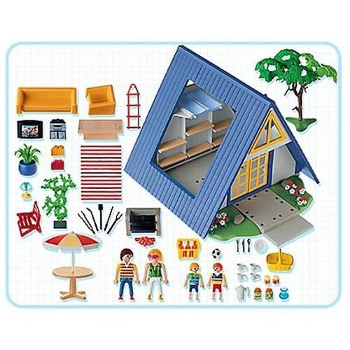 Playmobil 3230 Famille Maison de Vacances - Photo n°2; ?>