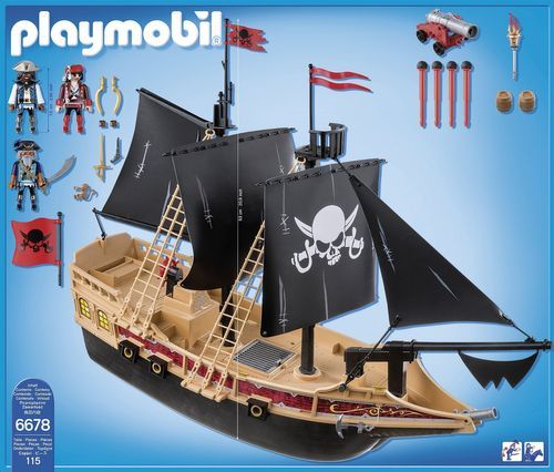 Playmobil 6678 Bateau pirates des ténèbres - Photo n°2; ?>