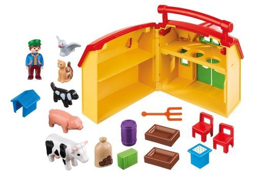 Playmobil 6962 Ferme transportable avec animaux - Photo n°2; ?>