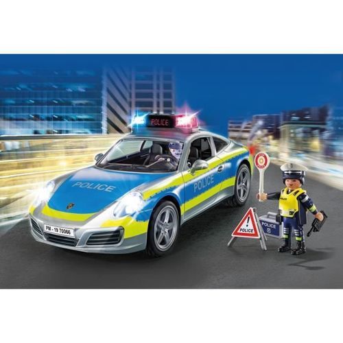 PLAYMOBIL 70066 - Porsche 911 Carrera 4S Police - Nouveauté 2020 - Photo n°3; ?>