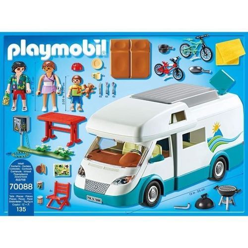 PLAYMOBIL 70088 - Famille et camping-car - Photo n°2; ?>