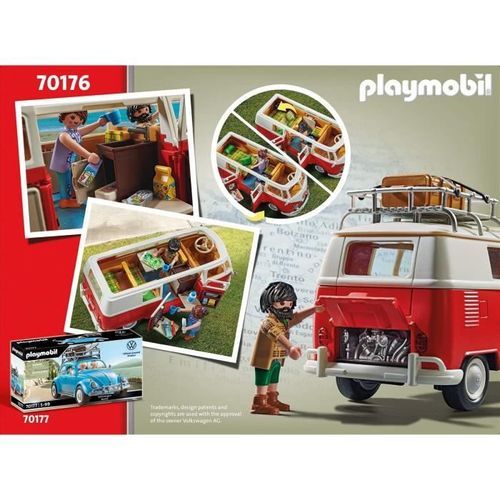 PLAYMOBIL - 70176 - Volkswagen T1 Combi - Photo n°3; ?>