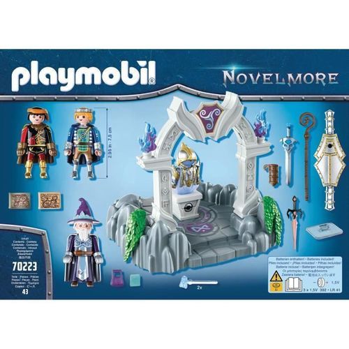Playmobil 70223 - Novelmore - Temple du temps - Photo n°2; ?>