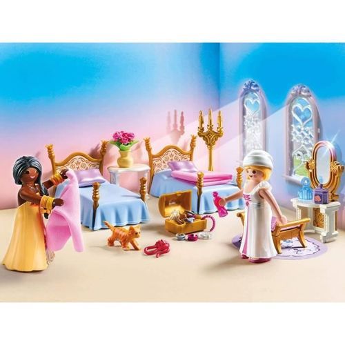 PLAYMOBIL - 70453 - Chambre de princesse avec coiffeuse - Photo n°2; ?>