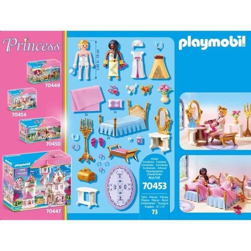 PLAYMOBIL - 70453 - Chambre de princesse avec coiffeuse - Photo n°3; ?>