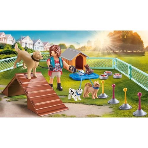 PLAYMOBIL - 70676 - Set cadeau Educatrice et chiens - Photo n°2; ?>