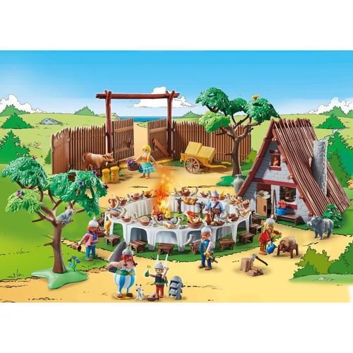 PLAYMOBIL - 70931 - Astérix : Le banquet du village - Photo n°2; ?>