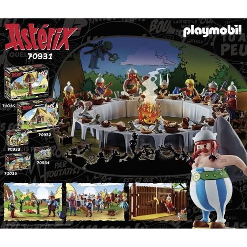 PLAYMOBIL - 70931 - Astérix : Le banquet du village - Photo n°3; ?>