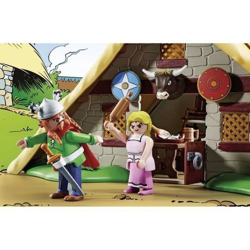 PLAYMOBIL - 70932 - Astérix : La hutte d'Abraracourcix - Photo n°3; ?>