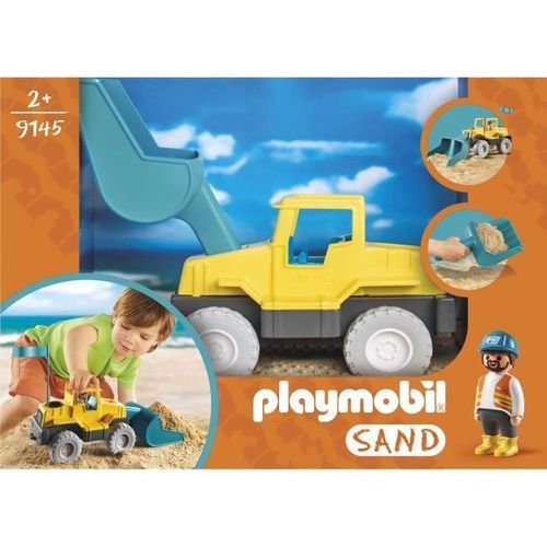 PLAYMOBIL Sand - 9145 - Chargeur avec Pelle - Photo n°2; ?>