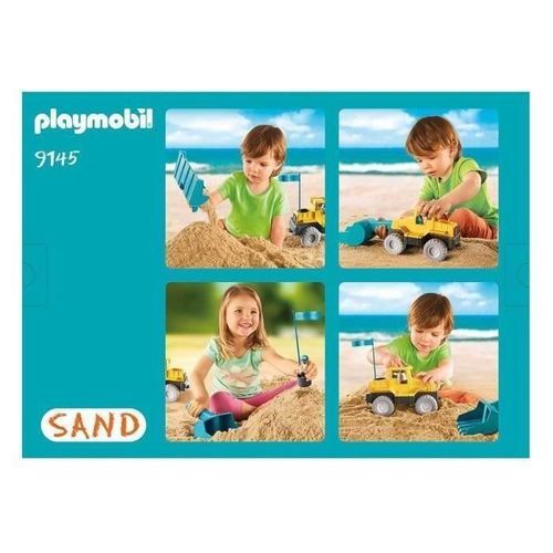 PLAYMOBIL Sand - 9145 - Chargeur avec Pelle - Photo n°3; ?>