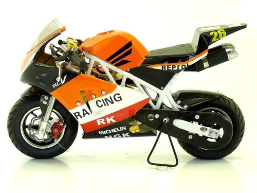 Pocket piste Racing 50cc orange - Photo n°2; ?>