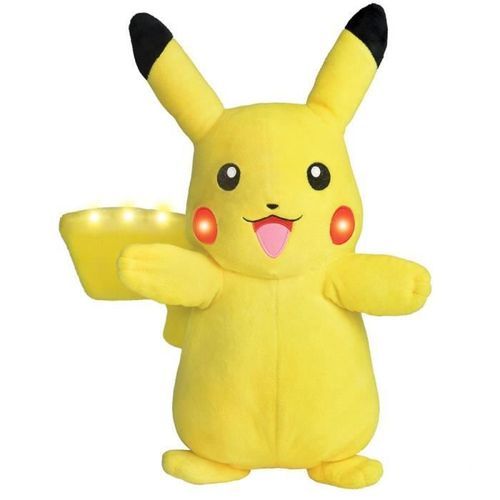 POKEMON Peluche Pikachu son & lumiere - 30 cm - Photo n°3; ?>