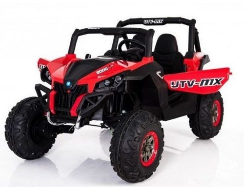 Mini buggy électrique 12V Polaris rouge - Photo n°3; ?>