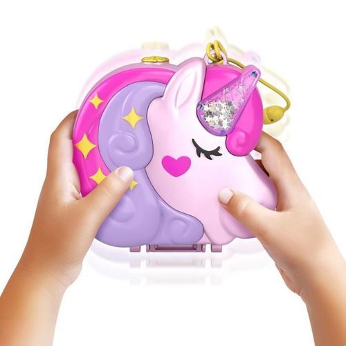 POLLY POCKET - Coffret Foret Des Licornes - poupée mini-univers - 4 ans et + - Photo n°3; ?>