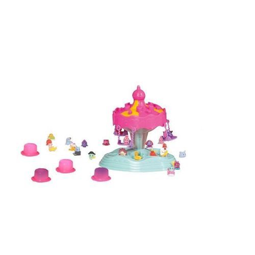 POPPOPS - Carrousel Poptropolis - 1 carrousel, 18 bulles de slime rose a éclater & 6 figurines surprises a collectionner - Photo n°3; ?>