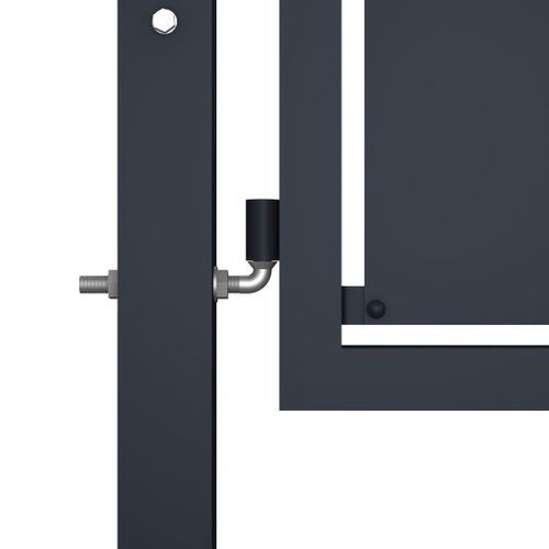 Portail de jardin Acier 300 x 175 cm Anthracite - Photo n°3; ?>