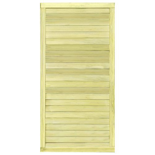 Portail de jardin Bois de pin imprégné 200 x 100 cm - Photo n°3; ?>