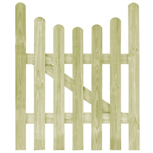 Portail de jardin Pin imprégné 100 x 120 cm - Photo n°2; ?>