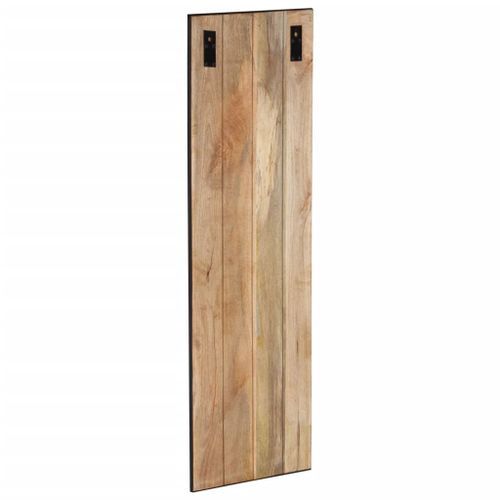 Porte-manteau 35x8x110 cm bois de manguier massif brut - Photo n°3; ?>