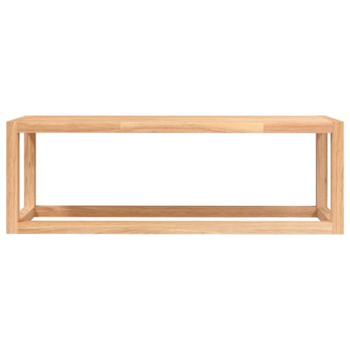 Porte-serviette 60x20x20 cm Bois massif de noyer - Photo n°3; ?>