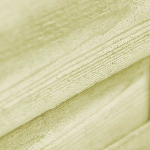 Portillon Bois de pin imprégné 100 x 100 cm Vert 3 - Photo n°3; ?>