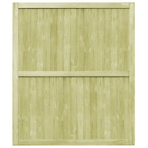 Portillons de jardin 2 pcs Bois de pin imprégné 300x175 cm - Photo n°3; ?>