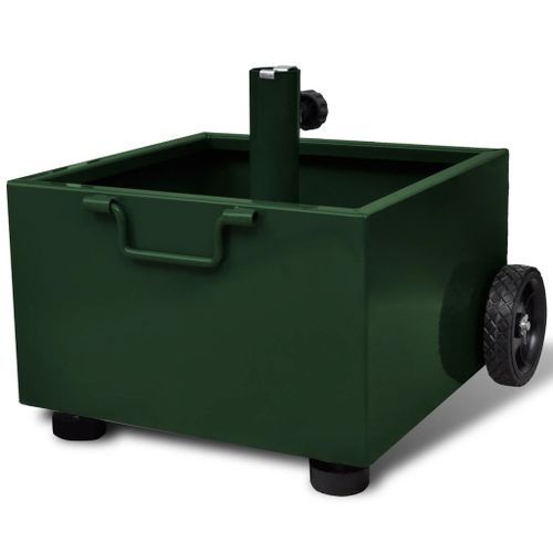 Pot De Plantes Et Support De Parasol D'extérieur 2-en-1 Vert 14 Pot de plantes et support de parasol d'extérieur 2-en-1 Vert - Photo n°2; ?>