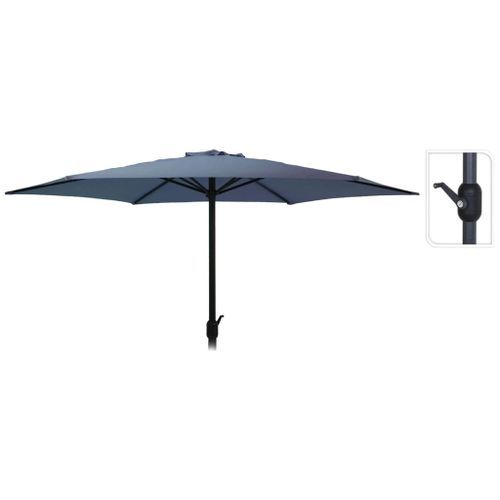 ProGarden Parasol Monica 270 cm Bleu foncé - Photo n°2; ?>