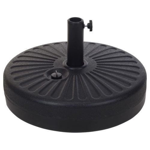 ProGarden Socle de parasol 22 L 51 cm Noir - Photo n°2; ?>