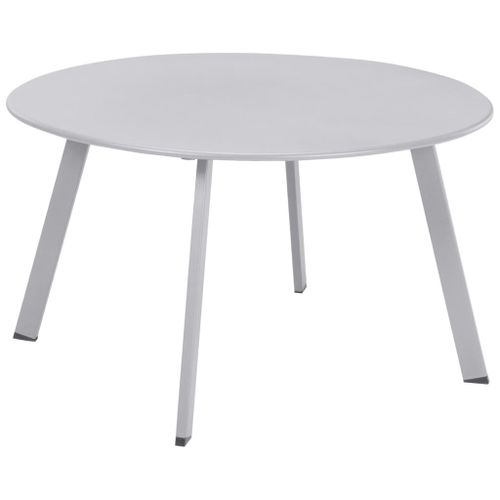 ProGarden Table d'appoint 70x40 cm gris mat - Photo n°2; ?>