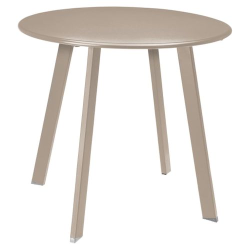 ProGarden Table d'appoint d'extérieur 50x45 cm Taupe mat - Photo n°2; ?>