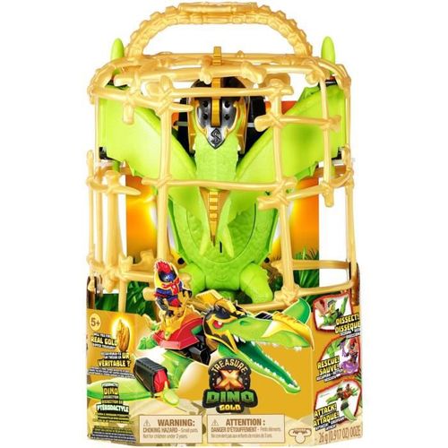 Ptérodactyle - MOOSE TOYS - Playset - L'or des dinosaures - Treso - Photo n°3; ?>