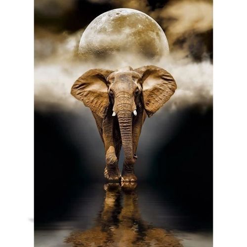 PUZZLE 1000 pieces - L'Elephant - Photo n°2; ?>